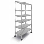 Stainless Steel Perforated Hospital Shelf Shelmax RK